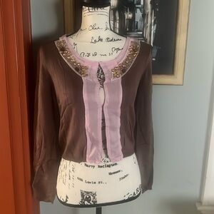 Mischa Barton Cropped Cardigan (M)